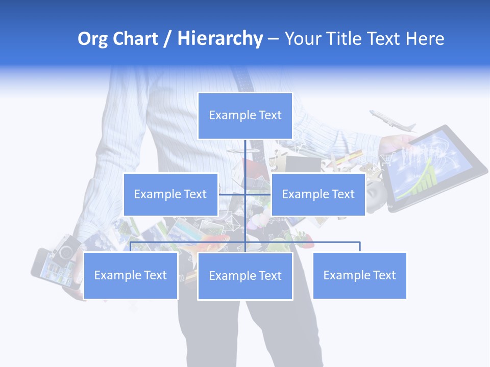 Sms Number Connection PowerPoint Template