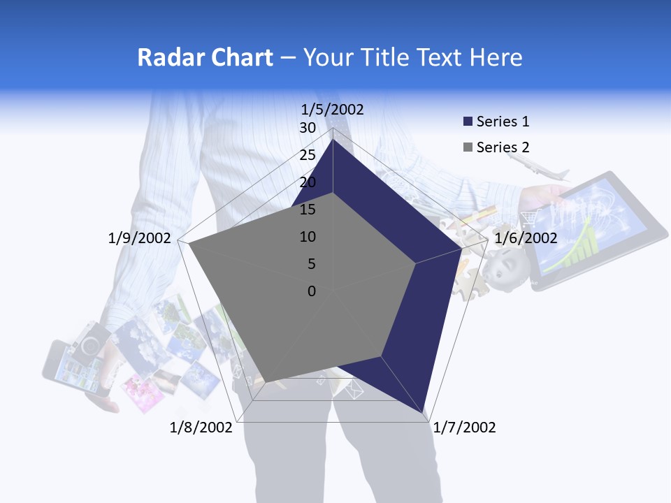 Sms Number Connection PowerPoint Template