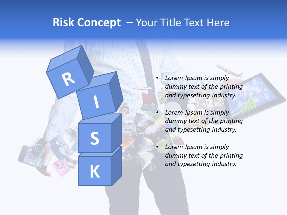 Sms Number Connection PowerPoint Template
