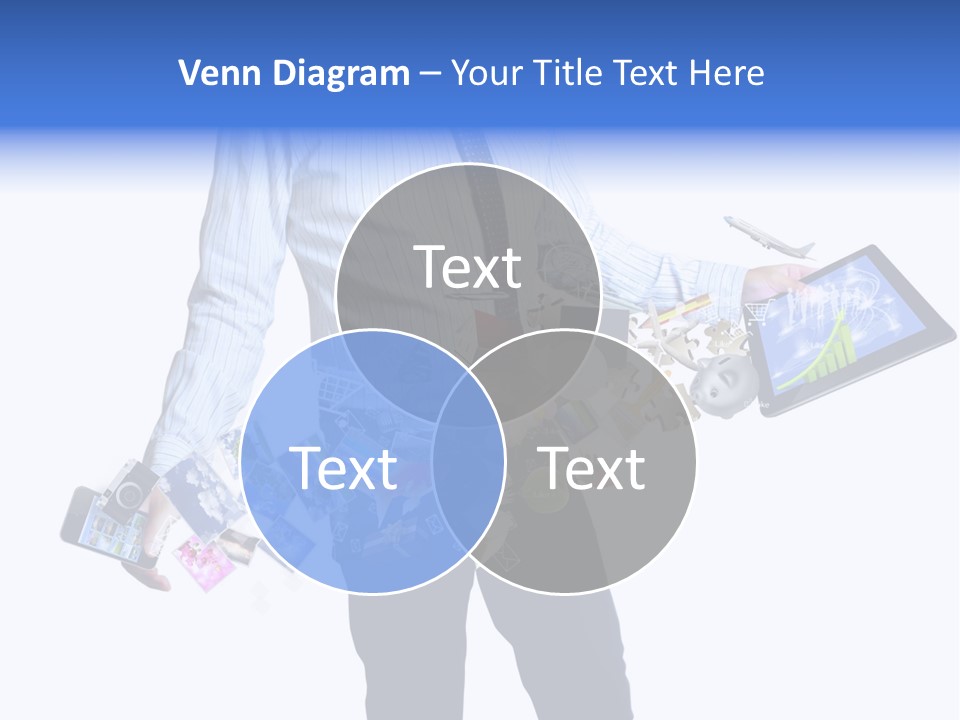 Sms Number Connection PowerPoint Template