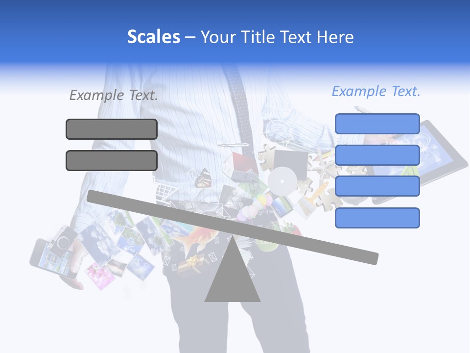 Sms Number Connection PowerPoint Template