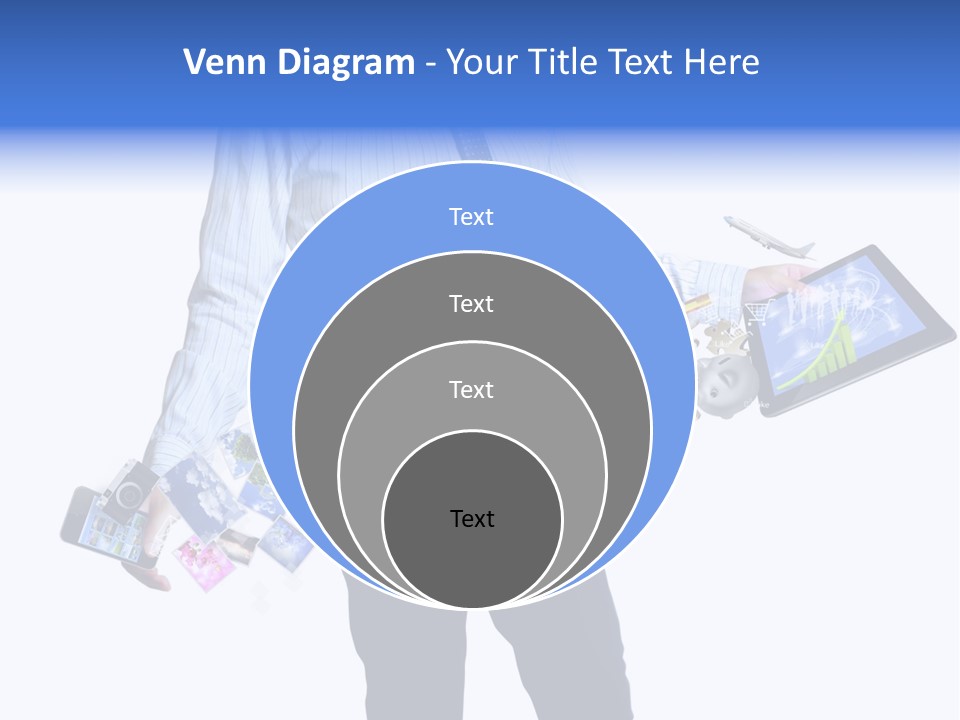 Sms Number Connection PowerPoint Template