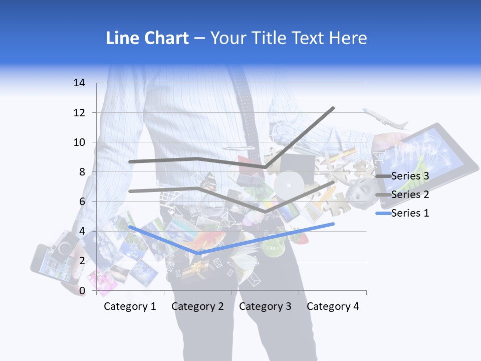 Sms Number Connection PowerPoint Template