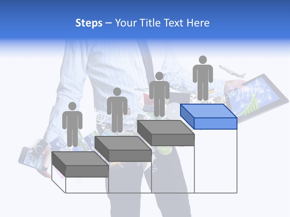 Sms Number Connection PowerPoint Template