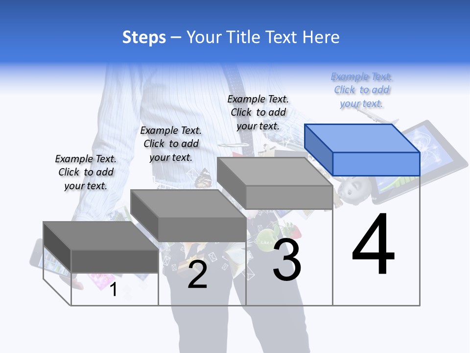 Sms Number Connection PowerPoint Template