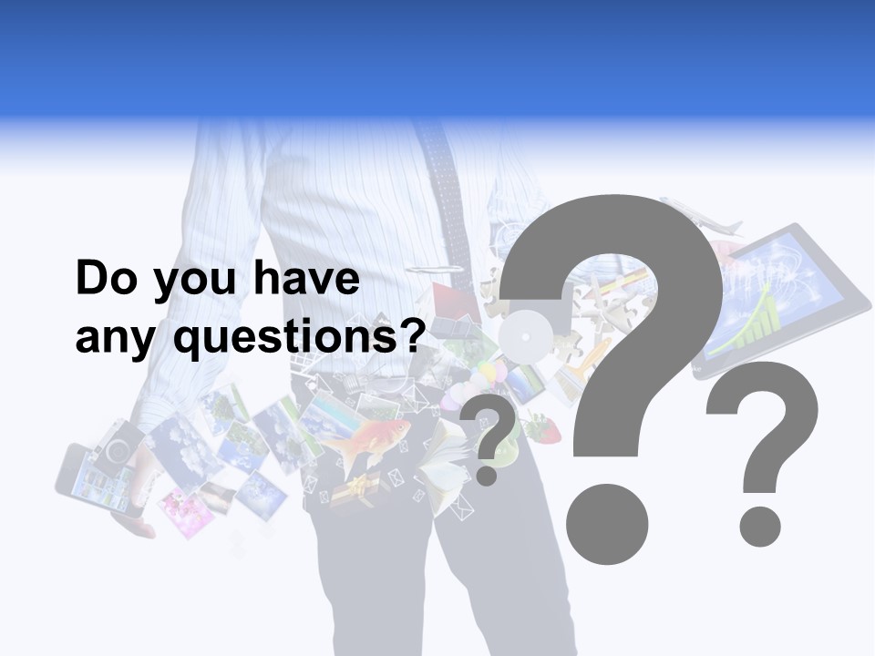 Sms Number Connection PowerPoint Template