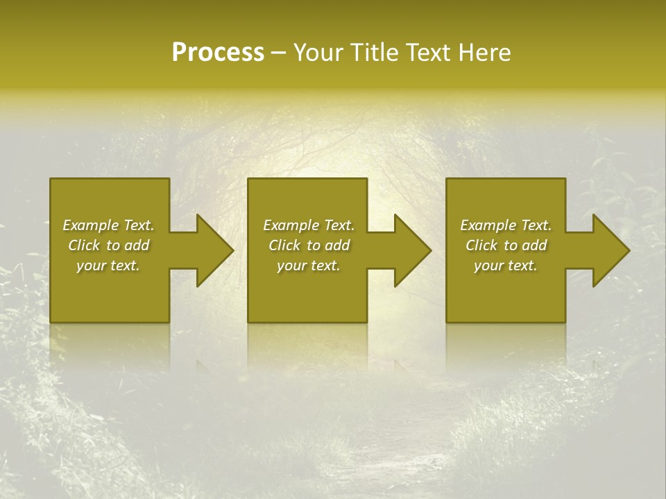 Nightmare Green Flower PowerPoint Template