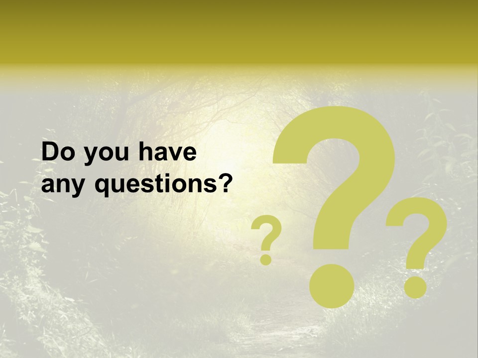 Nightmare Green Flower PowerPoint Template