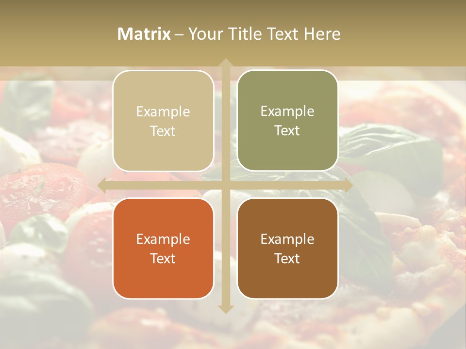 Italian Basil Cuisine PowerPoint Template