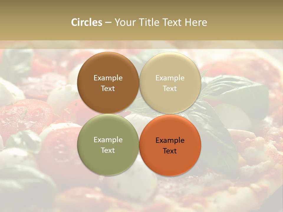 Italian Basil Cuisine PowerPoint Template