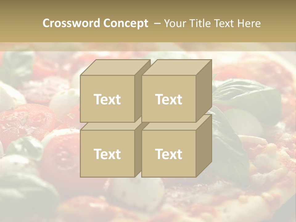 Italian Basil Cuisine PowerPoint Template