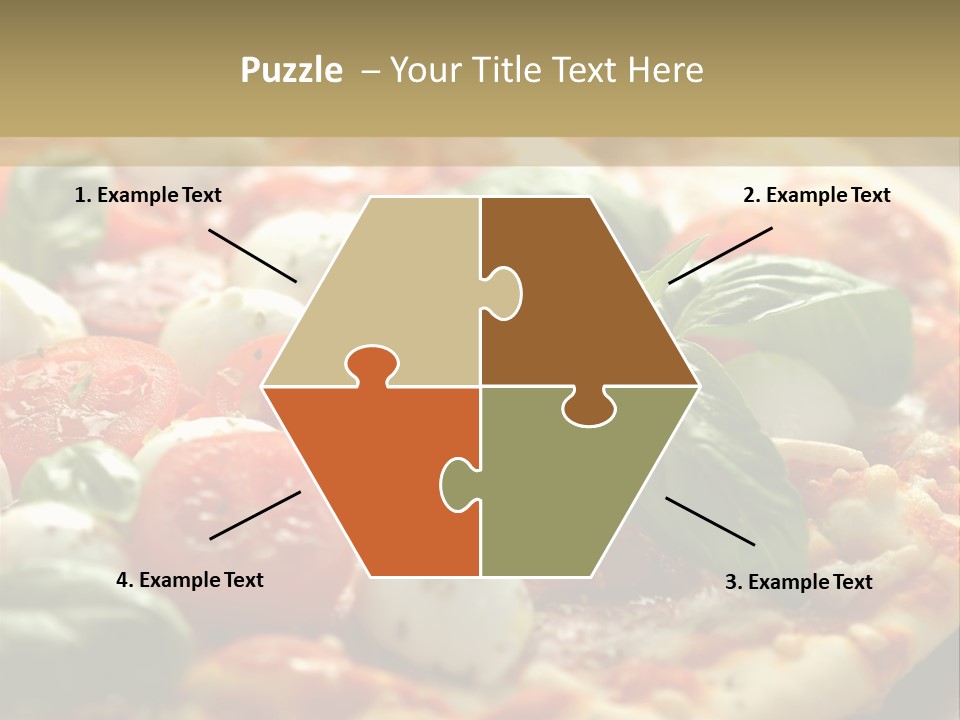 Italian Basil Cuisine PowerPoint Template