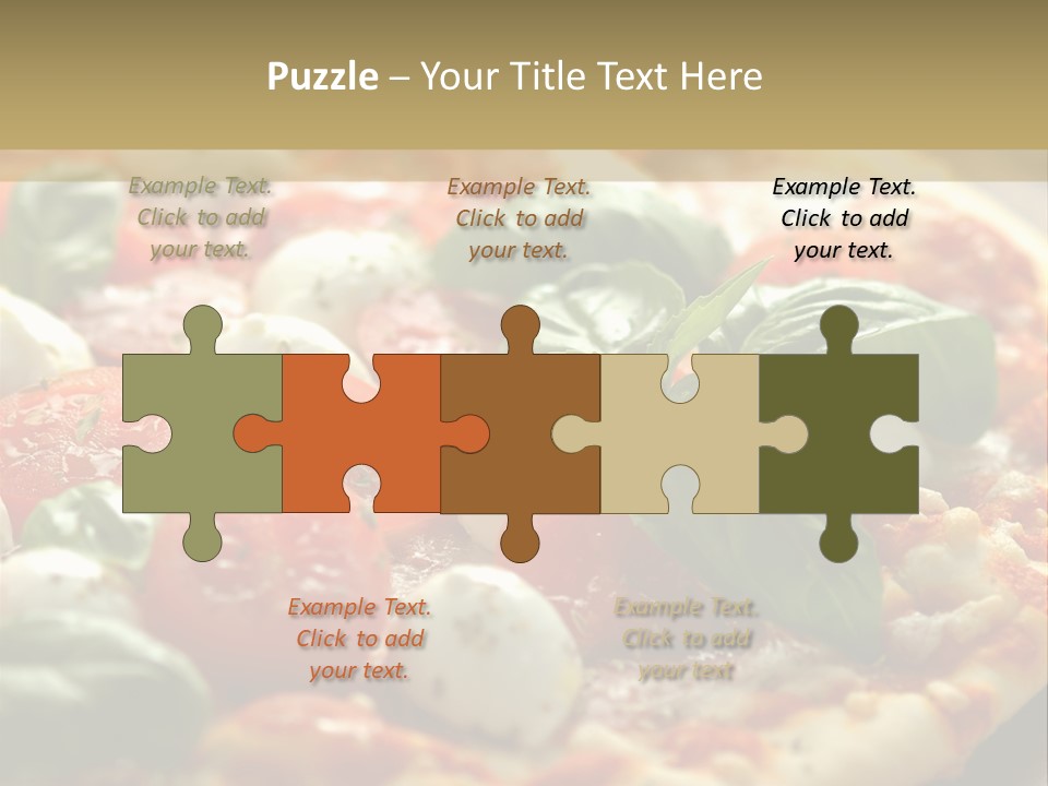 Italian Basil Cuisine PowerPoint Template