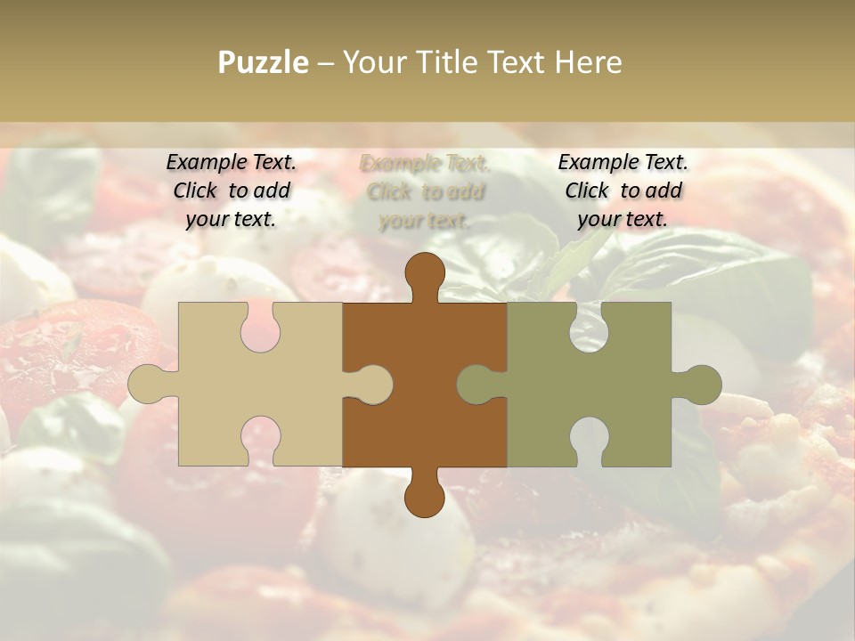 Italian Basil Cuisine PowerPoint Template