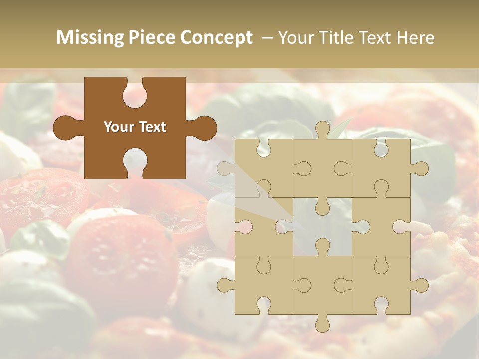 Italian Basil Cuisine PowerPoint Template