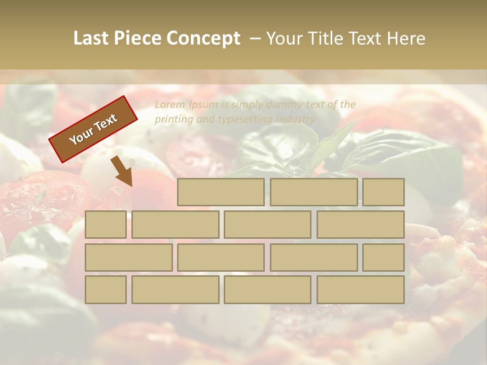 Italian Basil Cuisine PowerPoint Template
