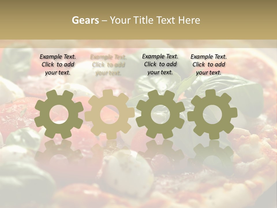 Italian Basil Cuisine PowerPoint Template