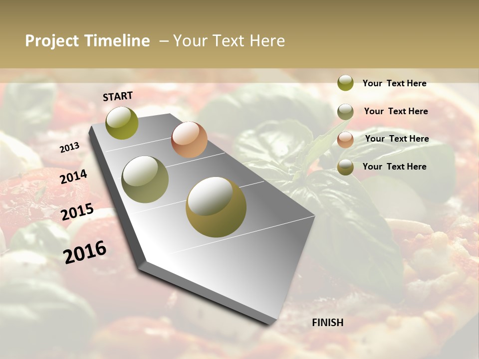 Italian Basil Cuisine PowerPoint Template