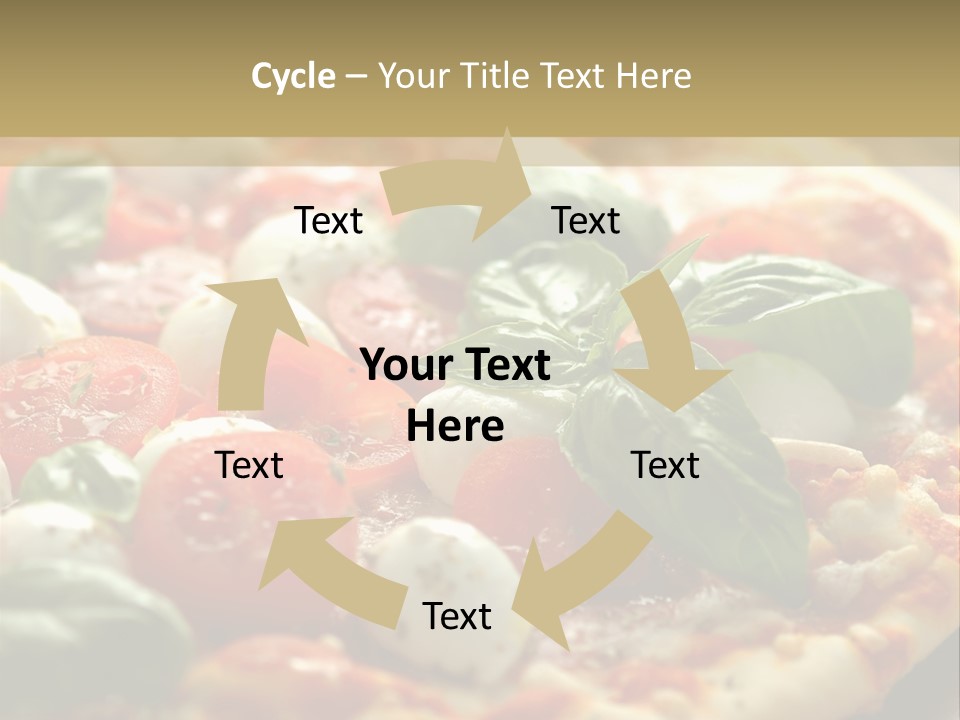 Italian Basil Cuisine PowerPoint Template
