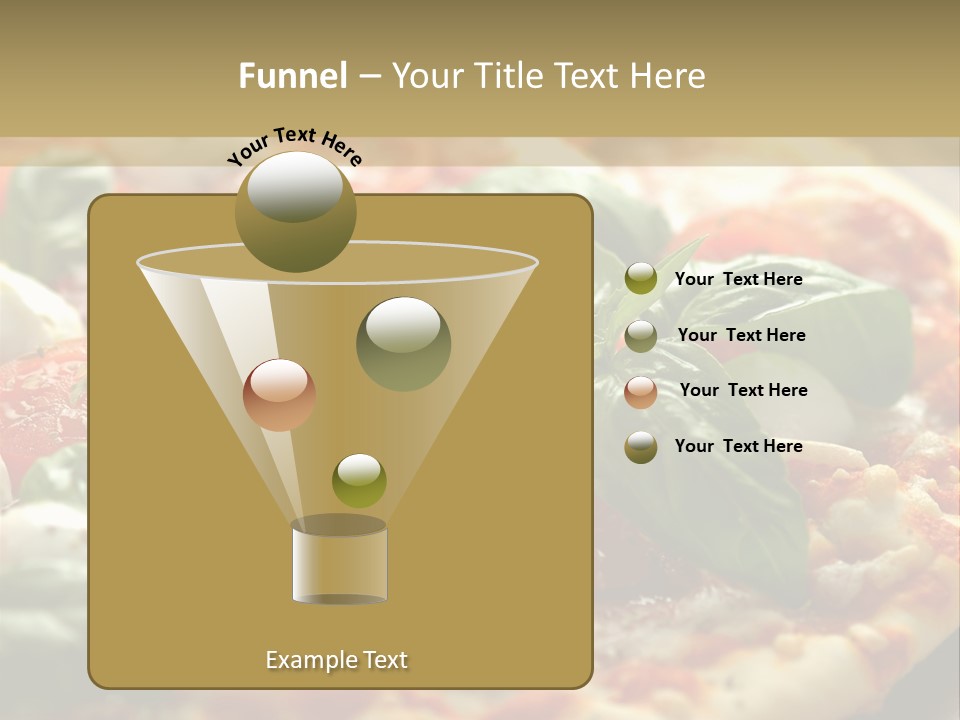 Italian Basil Cuisine PowerPoint Template