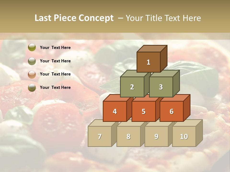 Italian Basil Cuisine PowerPoint Template