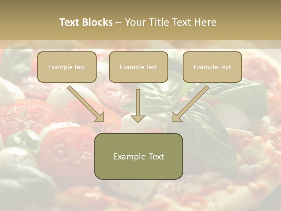 Italian Basil Cuisine PowerPoint Template
