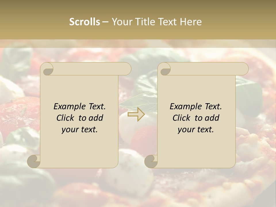 Italian Basil Cuisine PowerPoint Template
