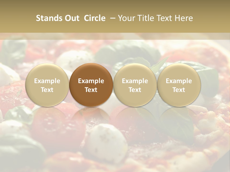 Italian Basil Cuisine PowerPoint Template