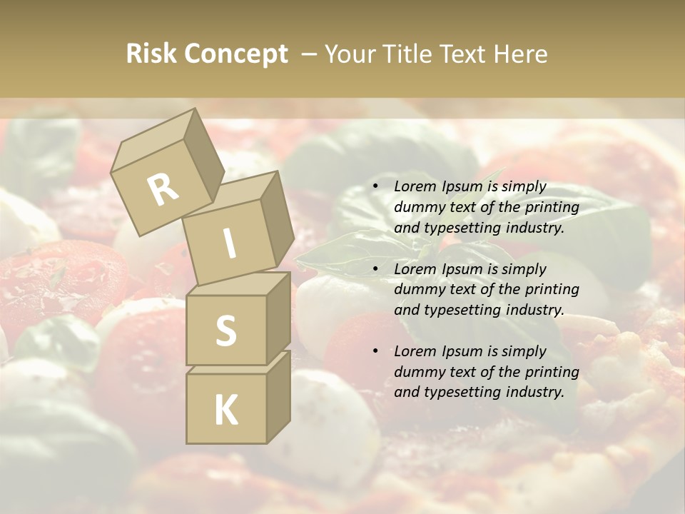 Italian Basil Cuisine PowerPoint Template