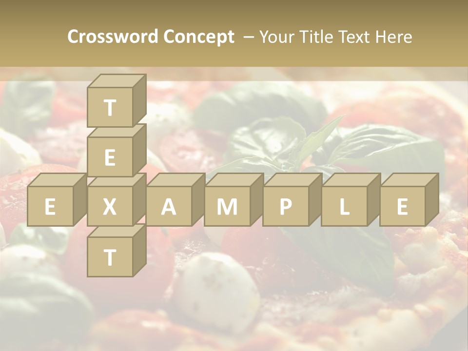 Italian Basil Cuisine PowerPoint Template