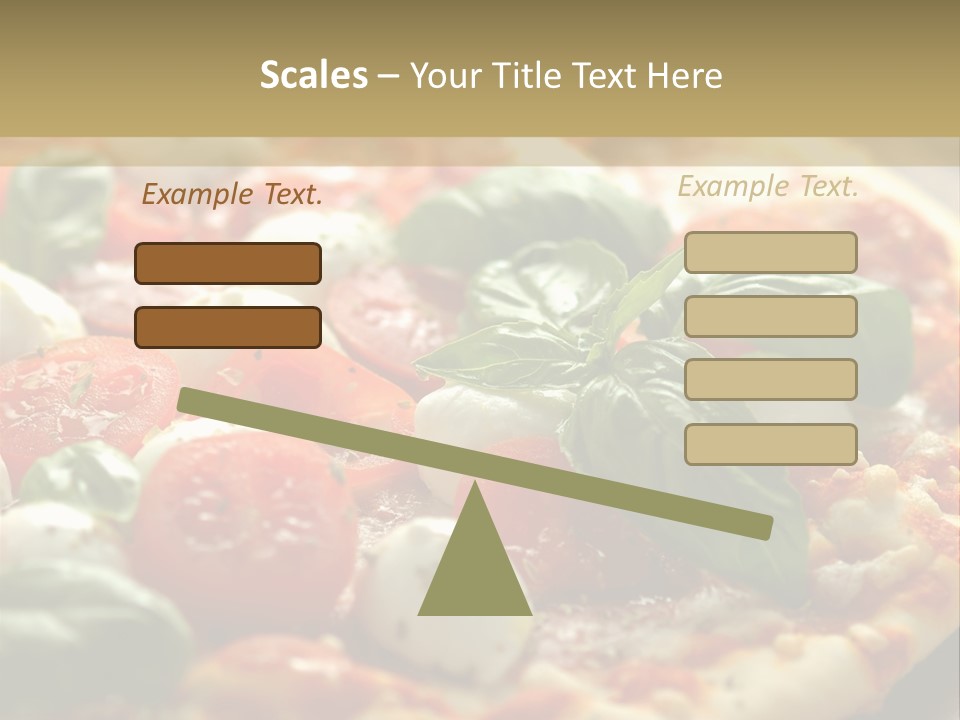 Italian Basil Cuisine PowerPoint Template