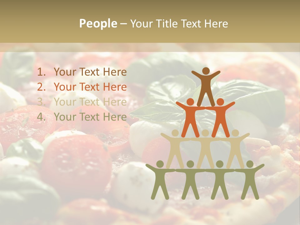 Italian Basil Cuisine PowerPoint Template