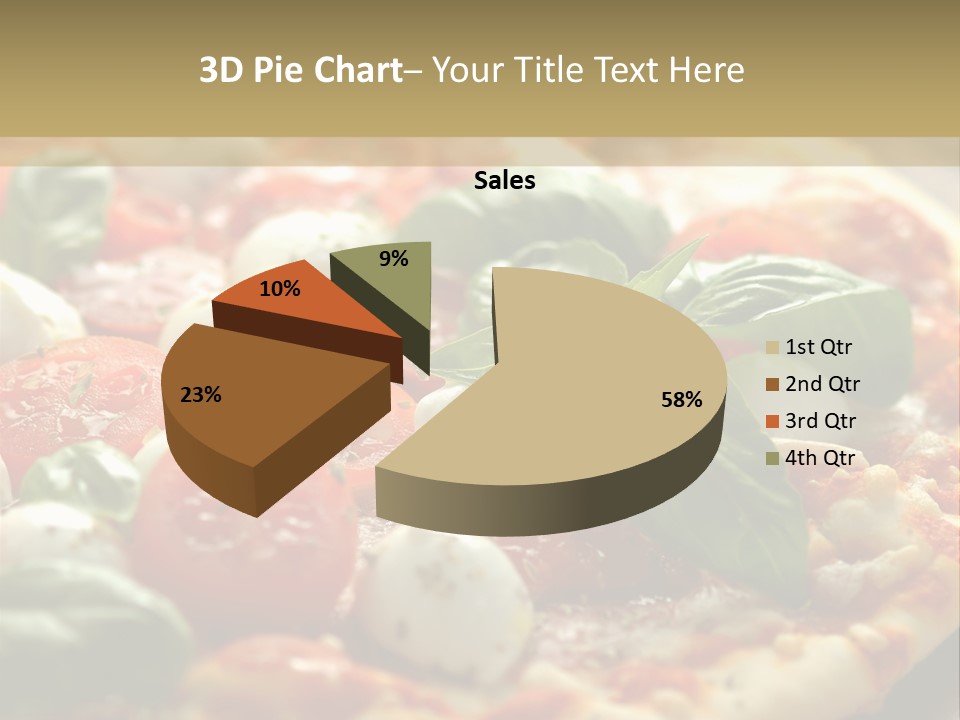 Italian Basil Cuisine PowerPoint Template