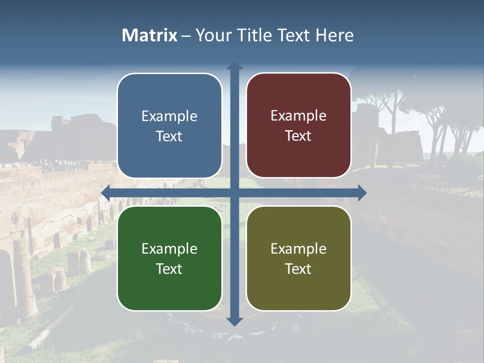 Art Colosseum City PowerPoint Template