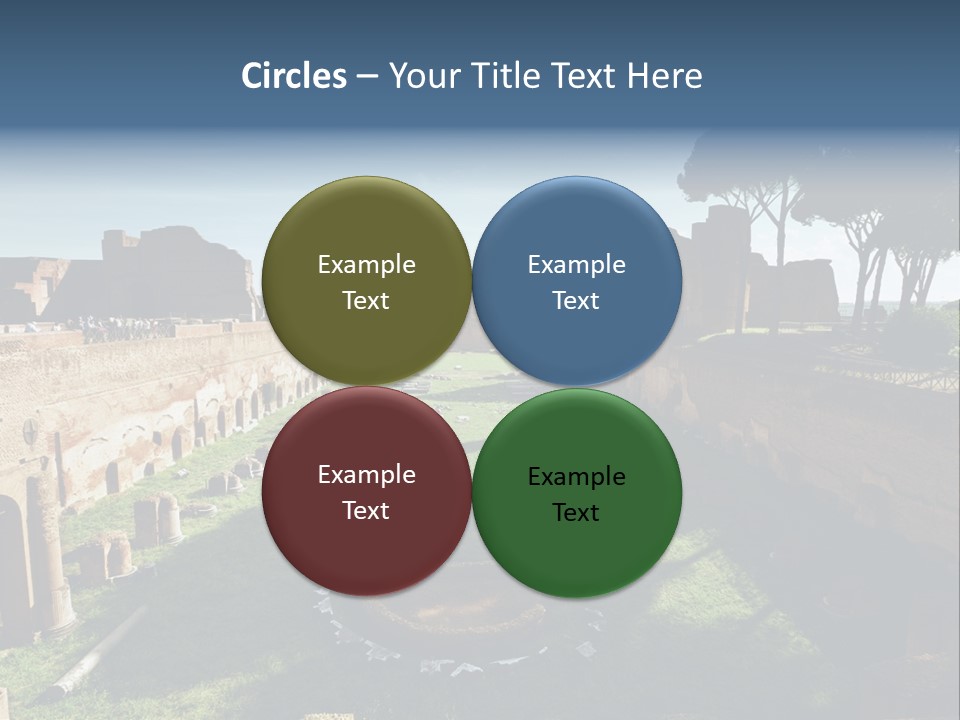 Art Colosseum City PowerPoint Template