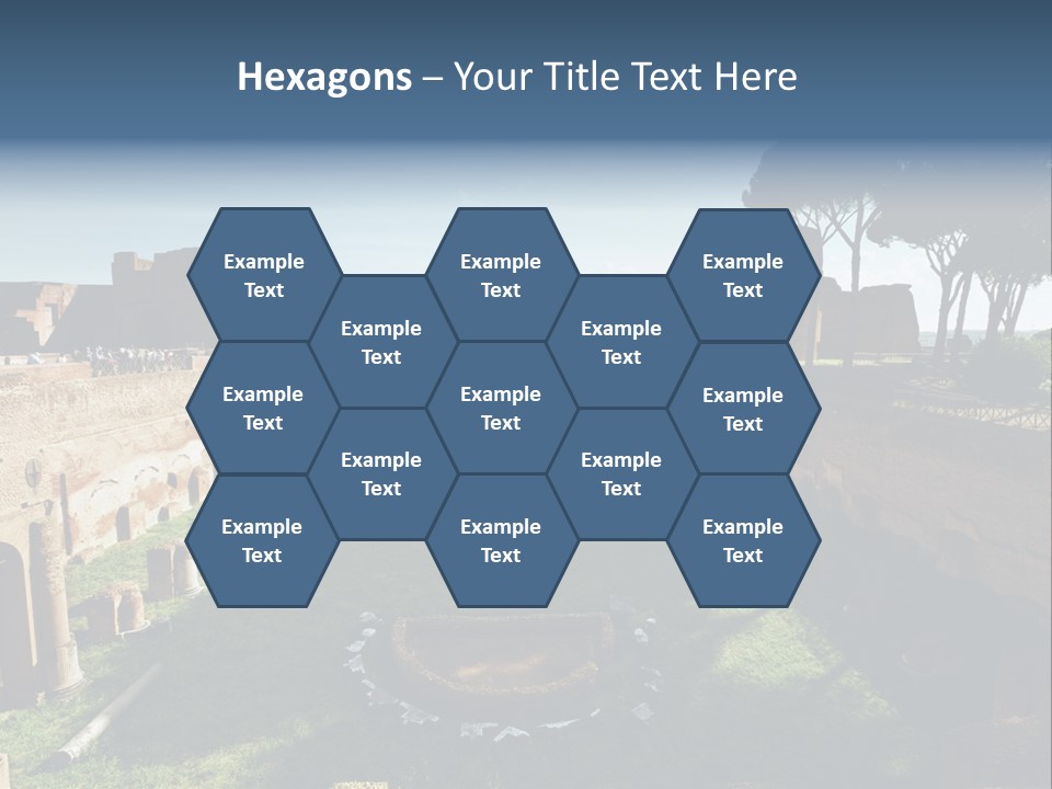 Art Colosseum City PowerPoint Template