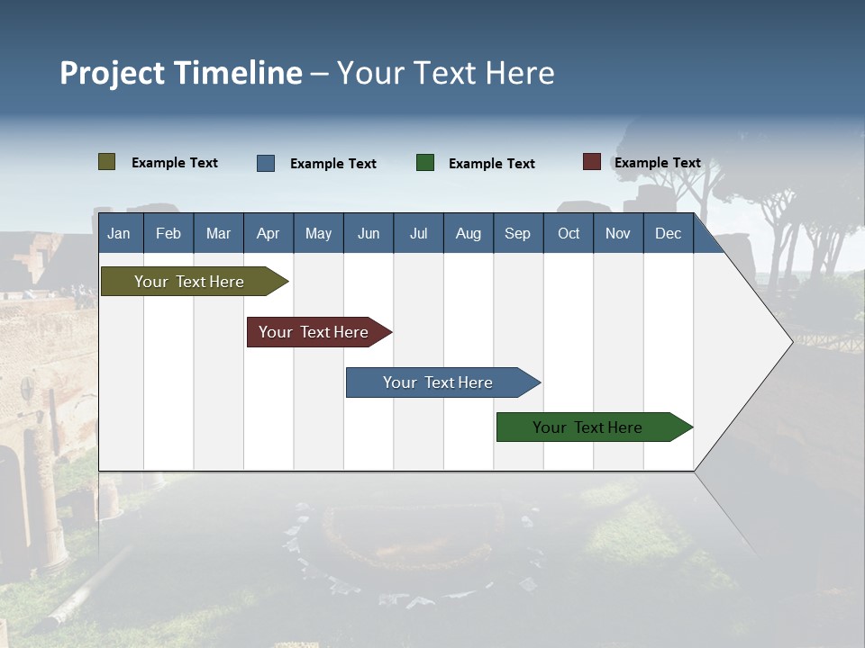 Art Colosseum City PowerPoint Template