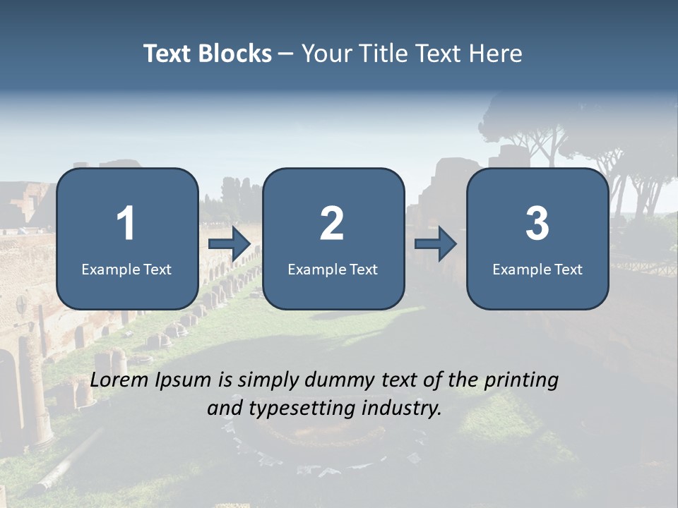 Art Colosseum City PowerPoint Template