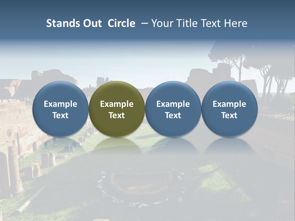 Art Colosseum City PowerPoint Template