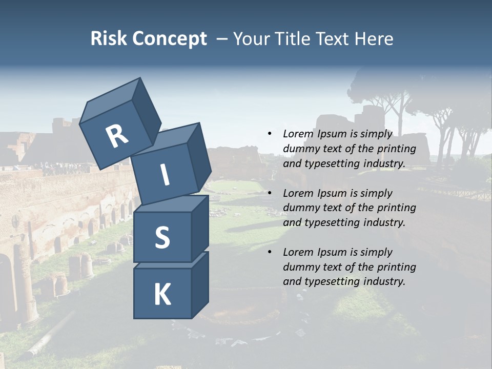 Art Colosseum City PowerPoint Template