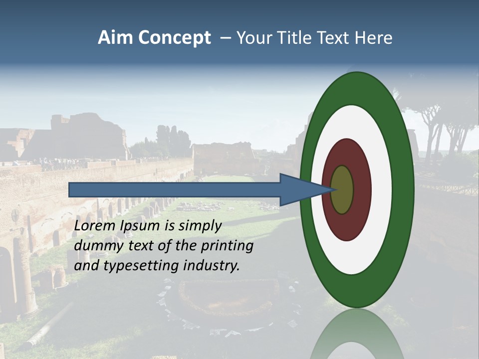 Art Colosseum City PowerPoint Template