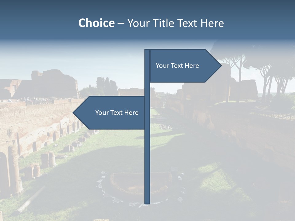 Art Colosseum City PowerPoint Template