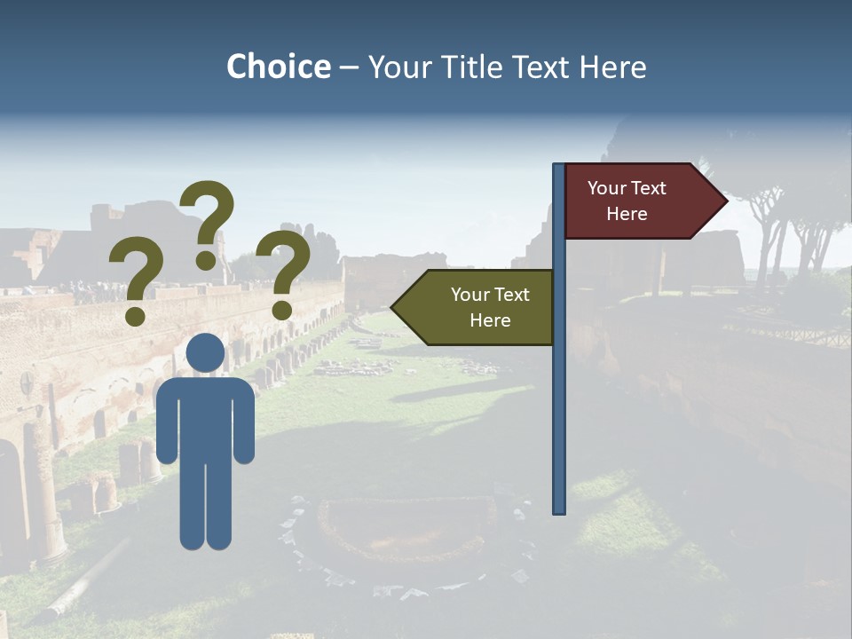 Art Colosseum City PowerPoint Template