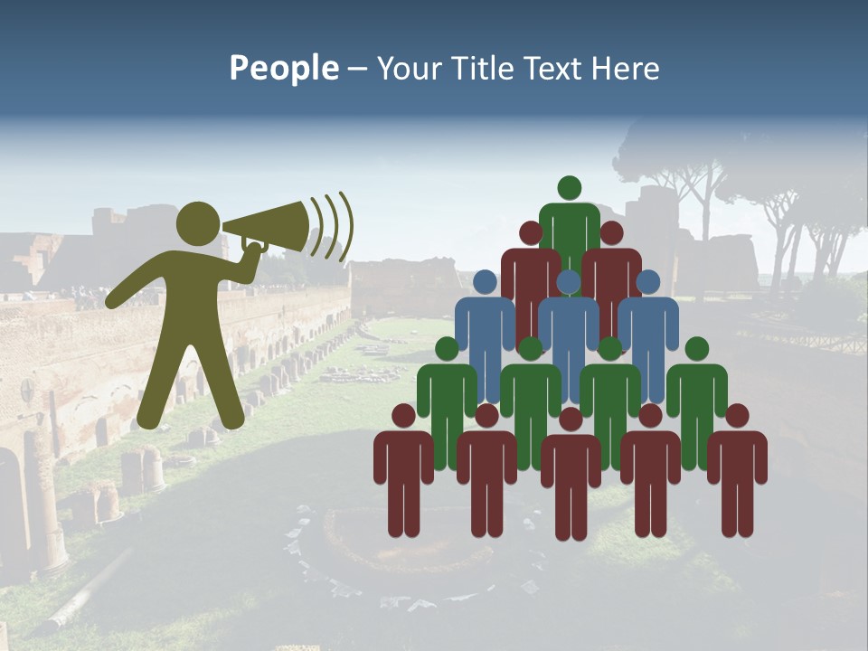 Art Colosseum City PowerPoint Template