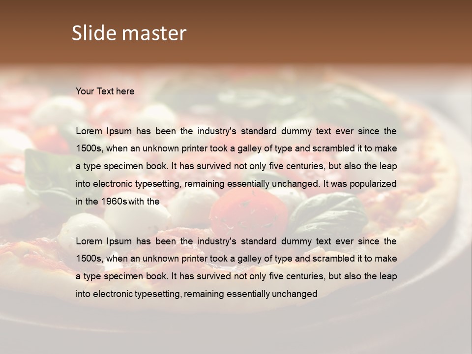 Oil Horizontal Traditional PowerPoint Template