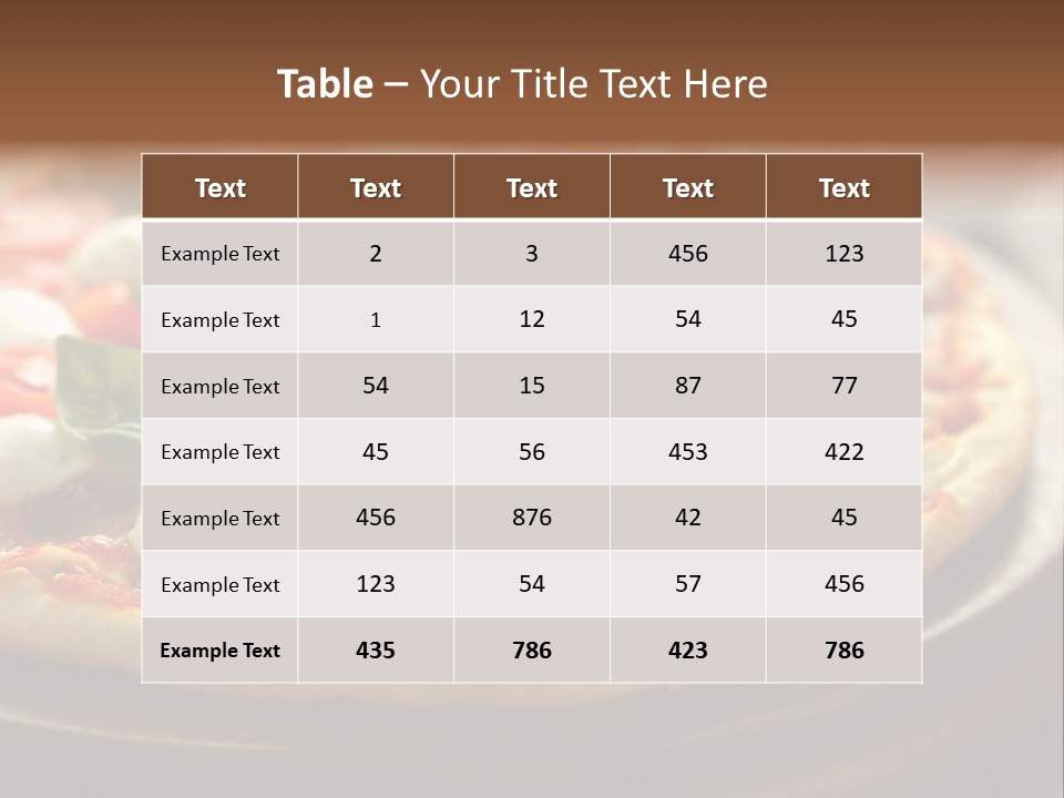 Oil Horizontal Traditional PowerPoint Template