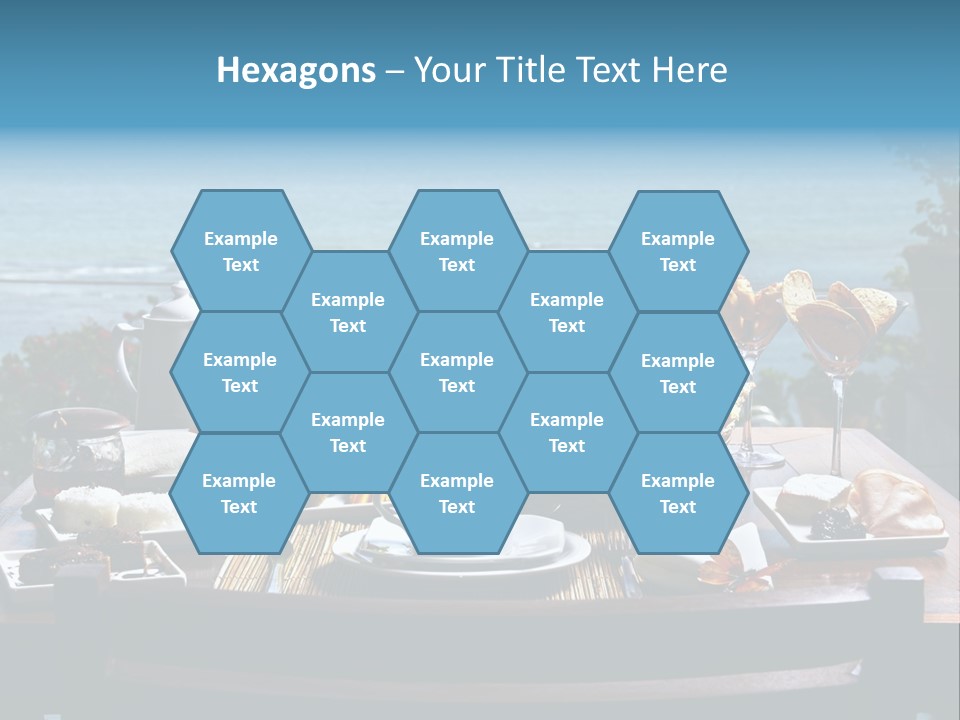 Drink Sea Food PowerPoint Template