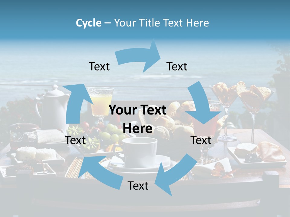 Drink Sea Food PowerPoint Template