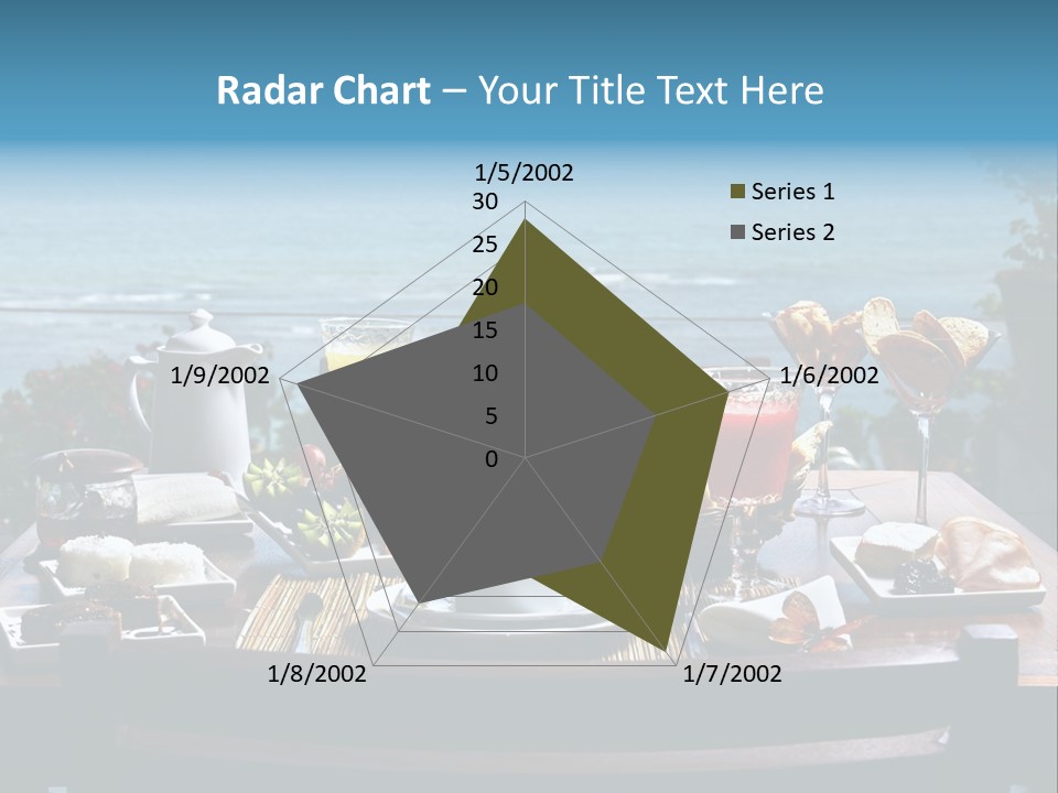 Drink Sea Food PowerPoint Template