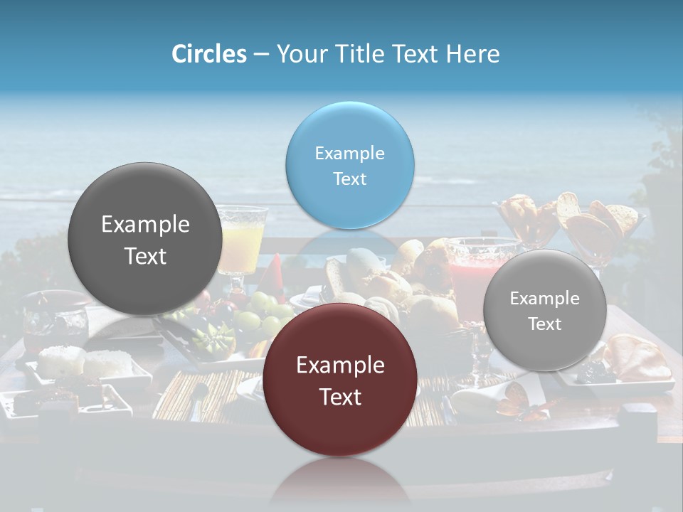 Drink Sea Food PowerPoint Template